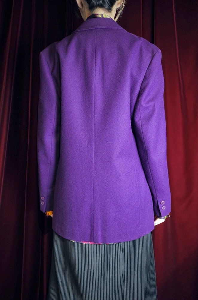 PENDLETON / ڥɥȥ Purple Wool Tailored Jacket