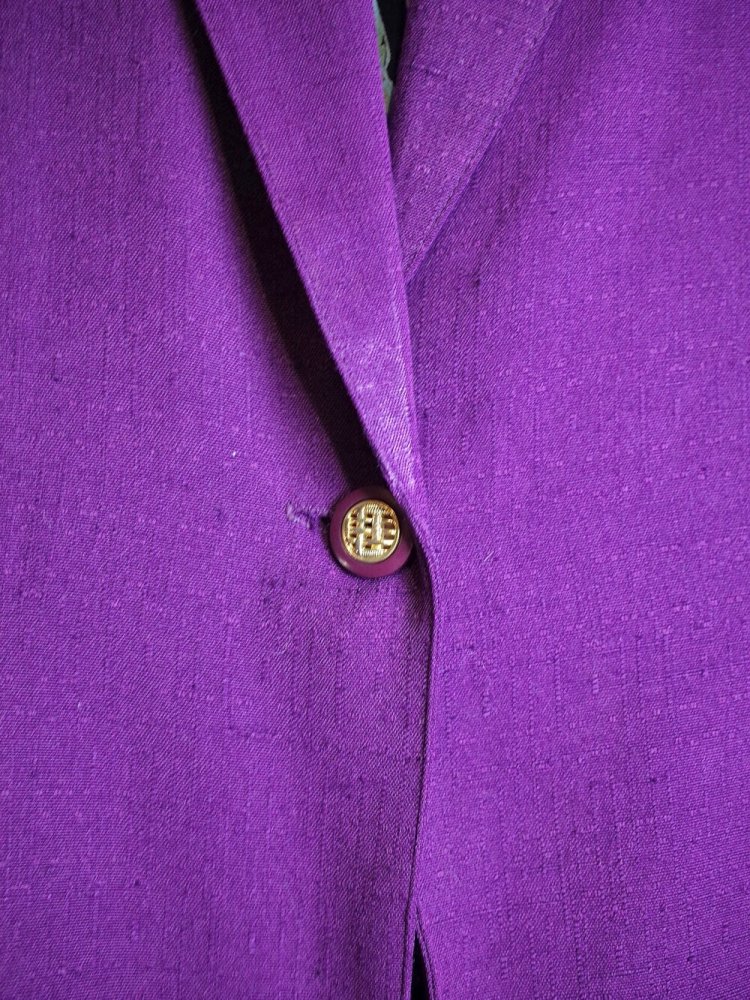 Purple Soft Tailored Jacket