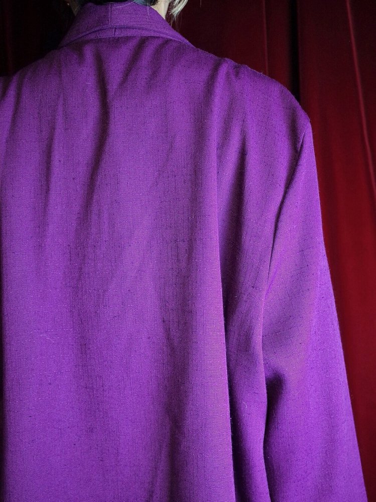 Purple Soft Tailored Jacket