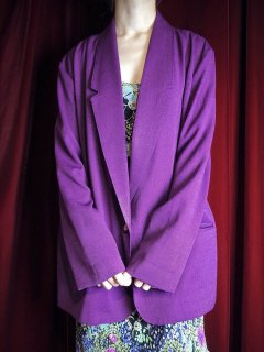 Purple Soft Tailored Jacket