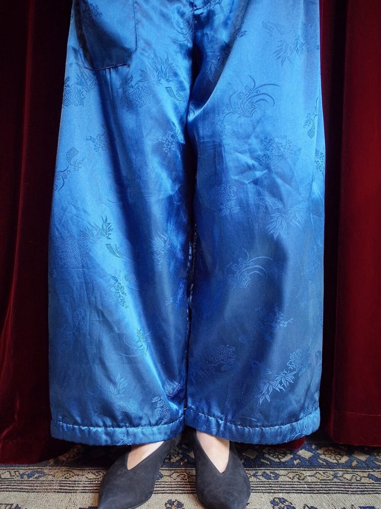 China Jacquard Wide Pants