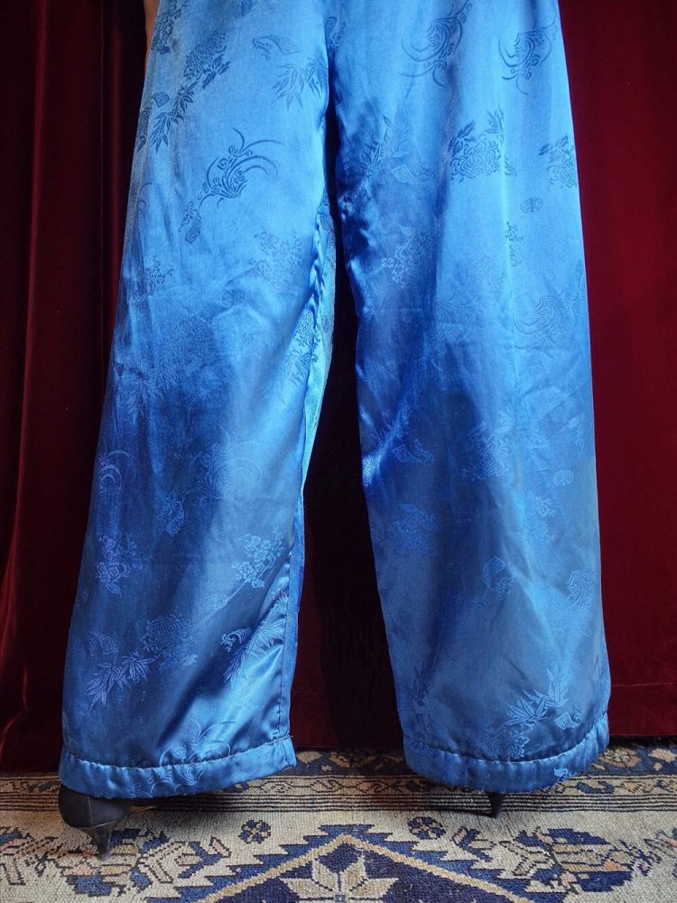 China Jacquard Wide Pants