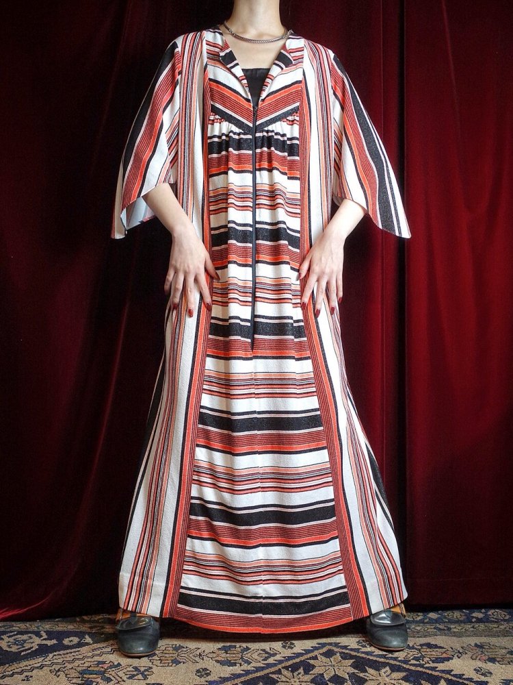 c.1970s Modern Stripe Dress