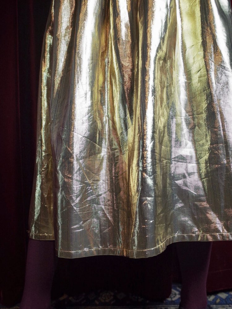 Glitter Gold Skirt