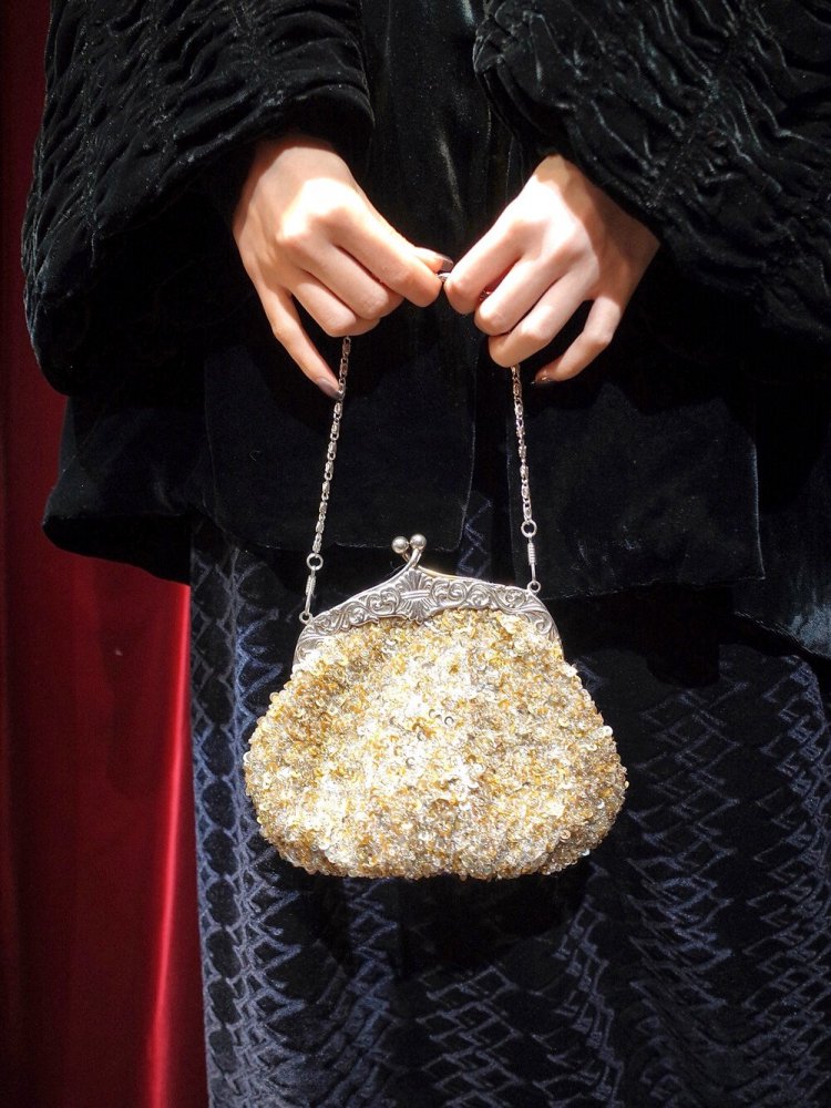 Sequin Bijou Shoulder & Hand Purse