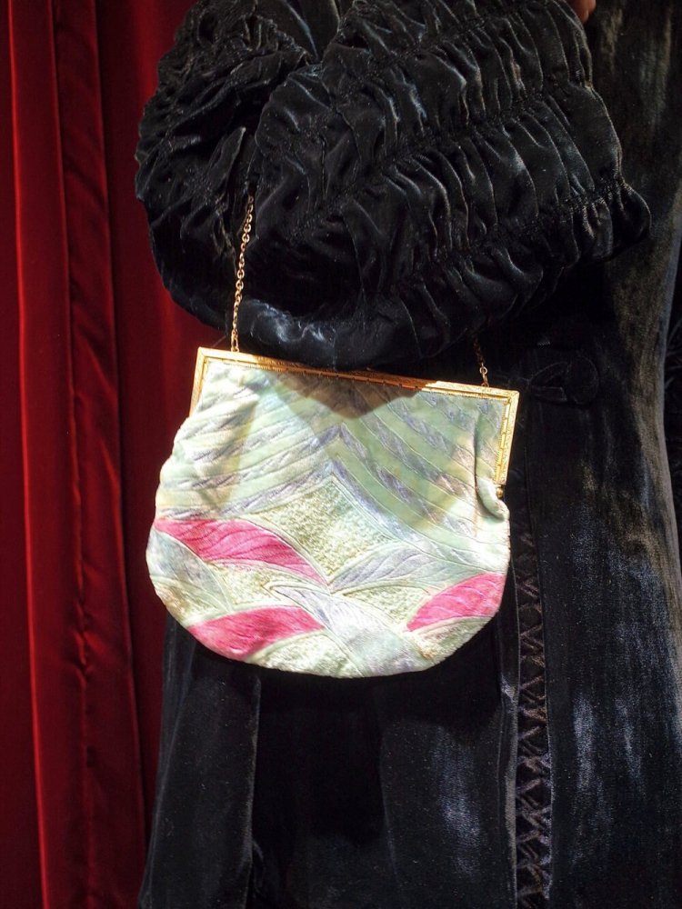 c.1920s Antique Modern Velvet Purse