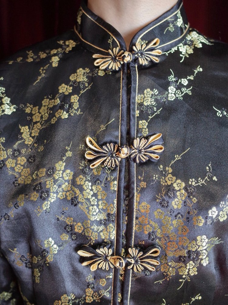 Black & Gold China Jacket