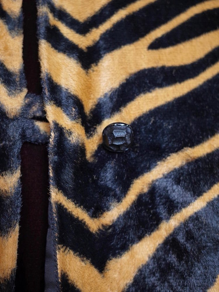 c.1950s Tiger Fur Coat