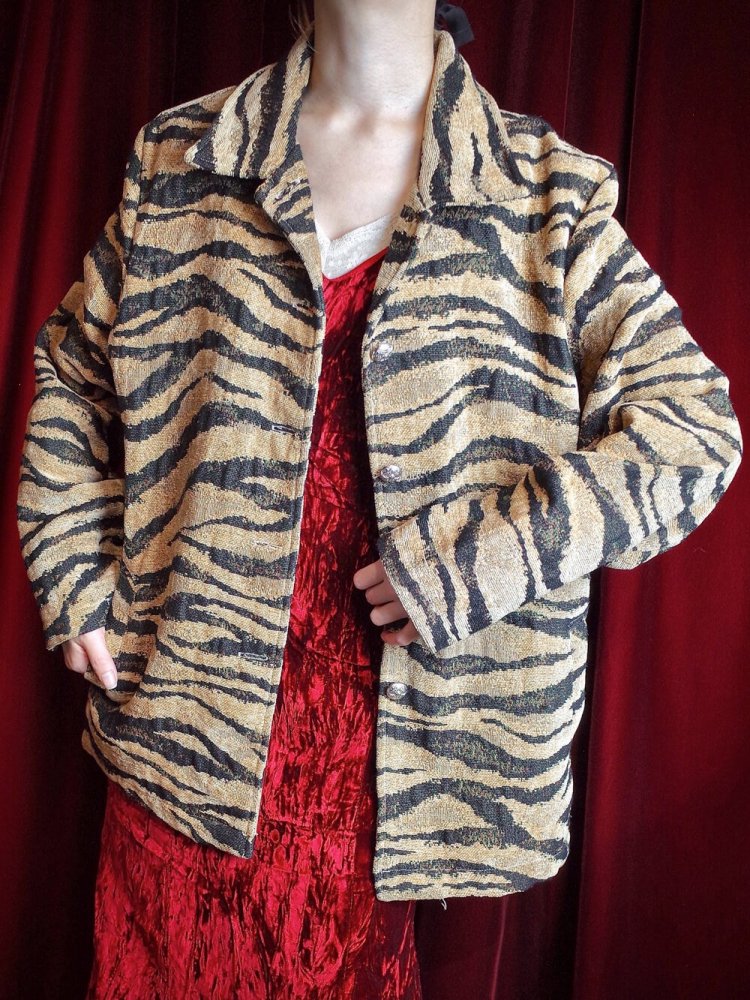 Tiger Gobelin Tapestry Jacket