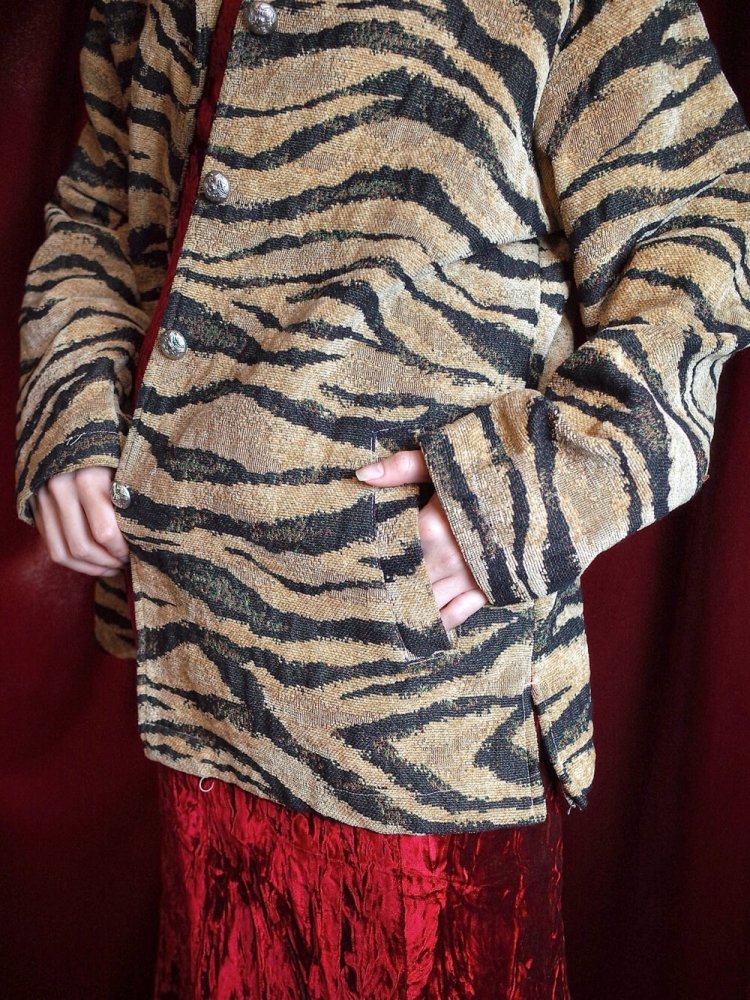 Tiger Gobelin Tapestry Jacket