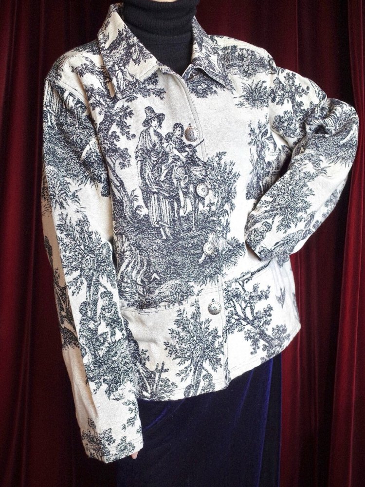 Toile de Jouy / ȥɥ奤 Gobelin Tapestry Jacket