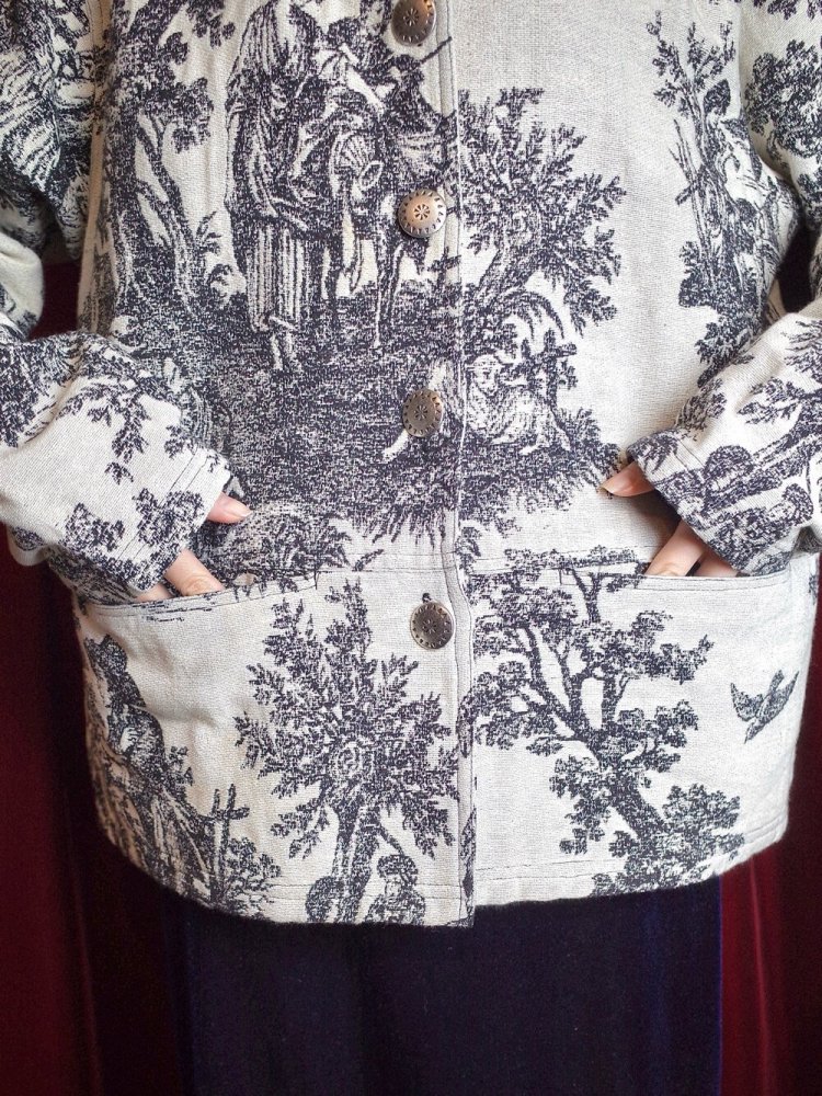 Toile de Jouy / ȥɥ奤 Gobelin Tapestry Jacket