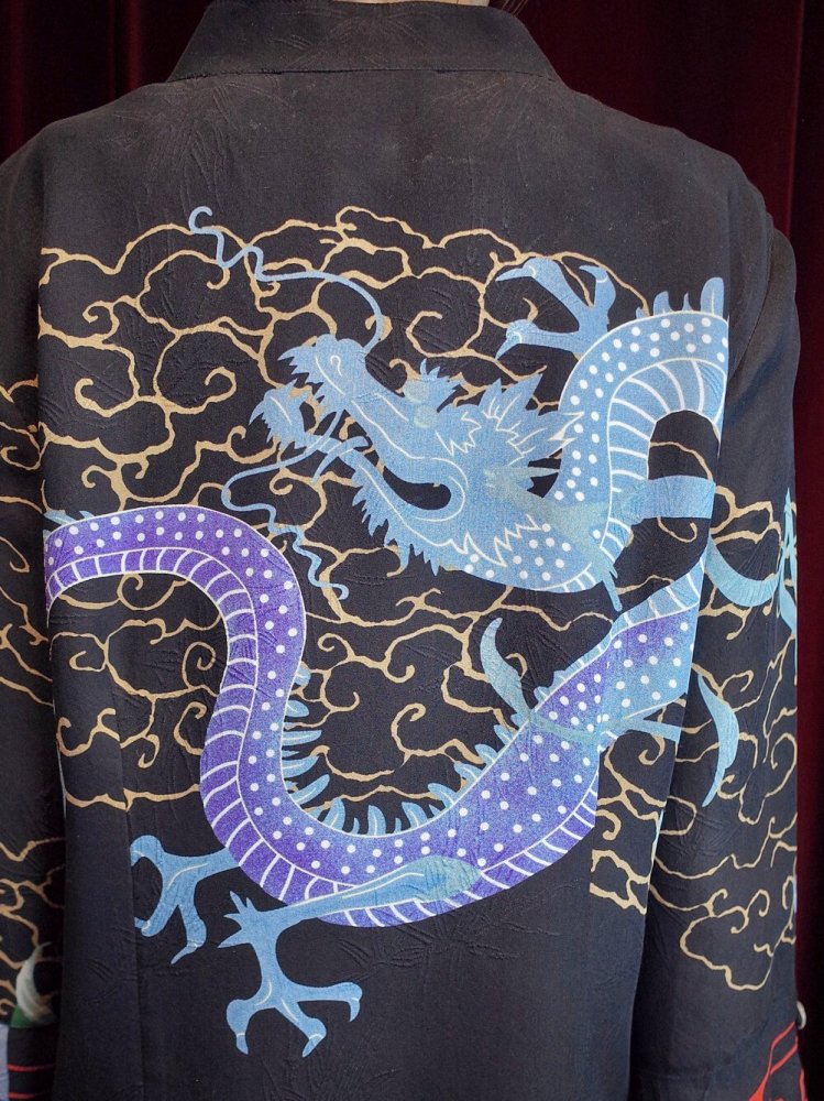 Dragon & People Oriental China Silk Shirt