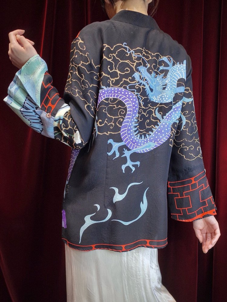 Dragon & People Oriental China Silk Shirt