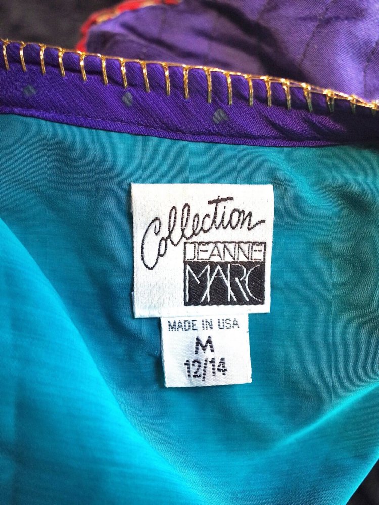 "JEANNE MARC COLLECTION" Gather Quilting Jacket