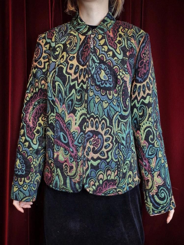 Aurora Paisley Gobelin Tapestry Jacket