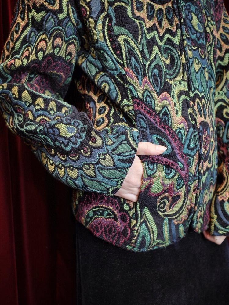 Aurora Paisley Gobelin Tapestry Jacket