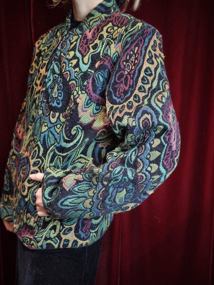 Aurora Paisley Gobelin Tapestry Jacket