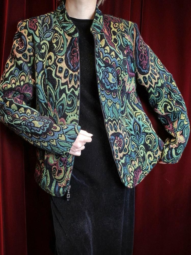 Aurora Paisley Gobelin Tapestry Jacket