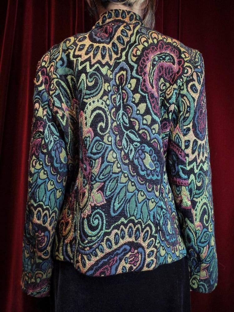 Aurora Paisley Gobelin Tapestry Jacket