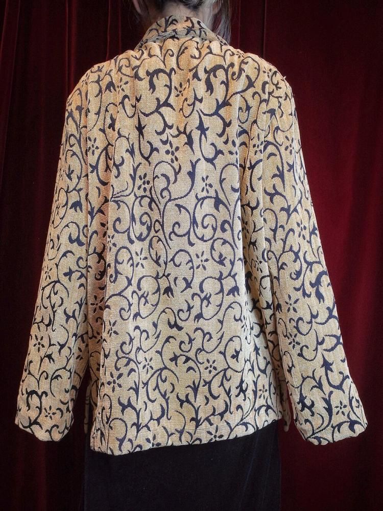 Art Nouveau Pattern Jacquard Jacket