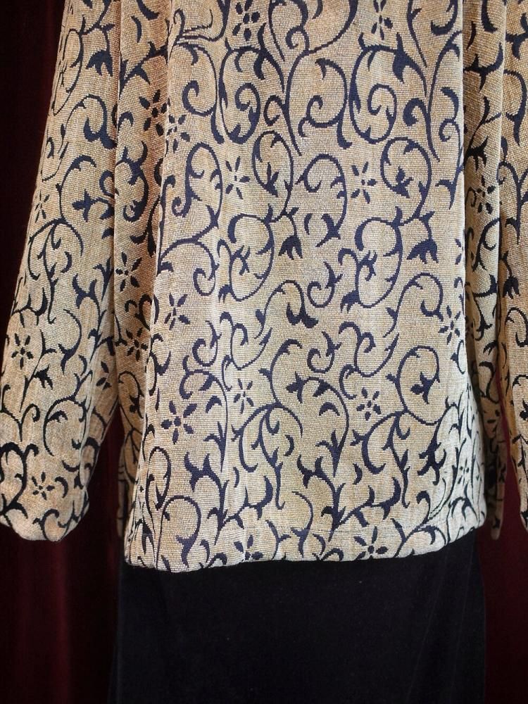 Art Nouveau Pattern Jacquard Jacket