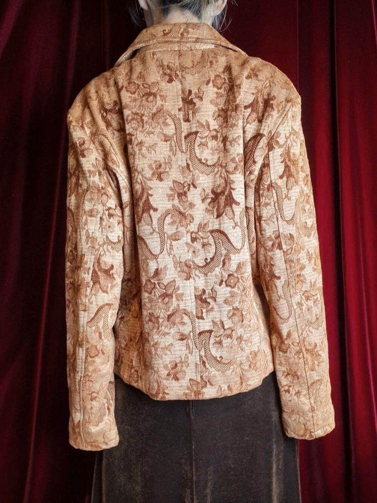 Brown Arabesque Gobelin Jacket