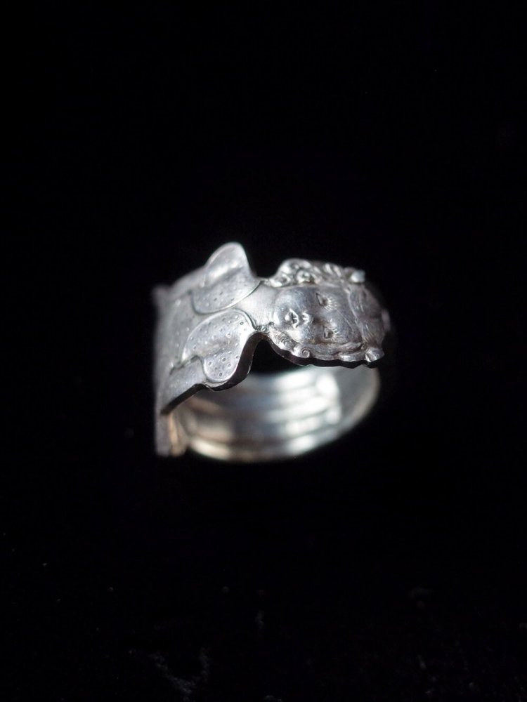 Girl Spoon Ring