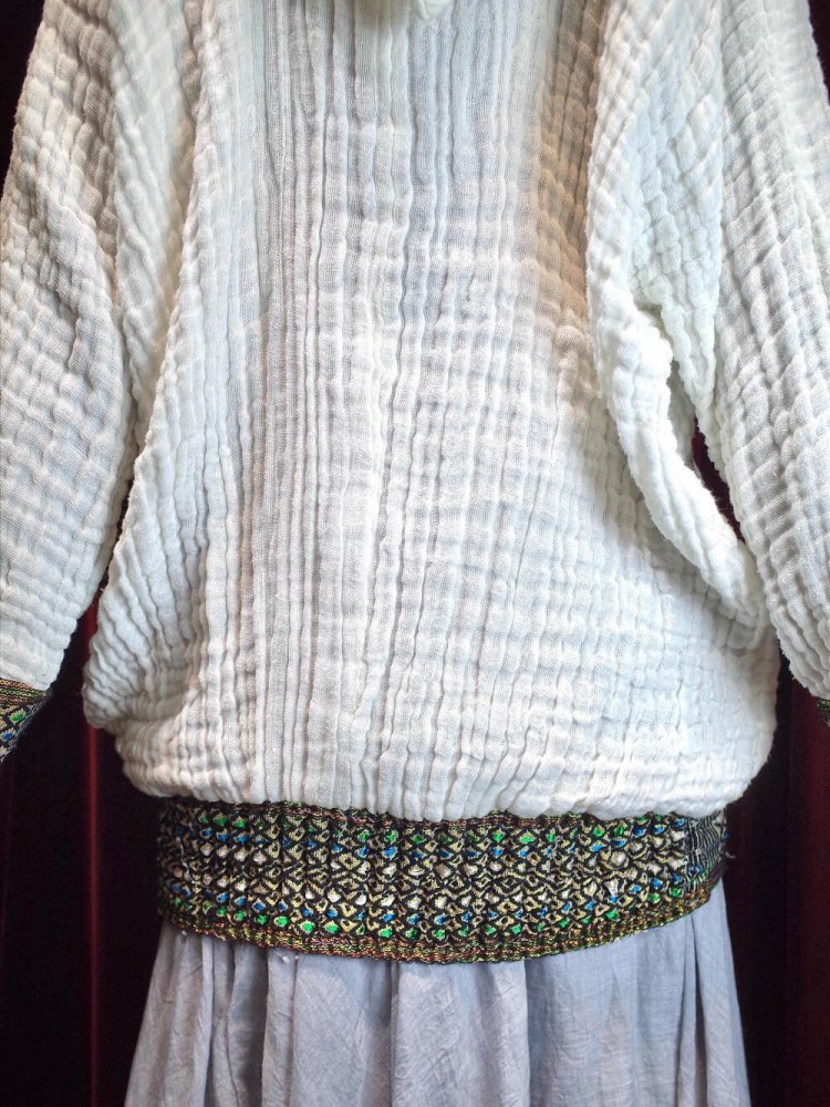 Ethiopian Embroidery Gaze Pullover Tops