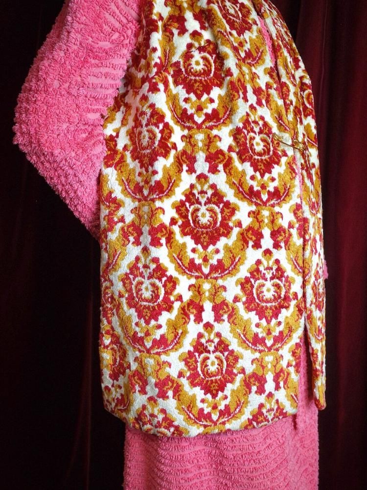 c.1960s Hand Made Arabesque Gobelin Vest