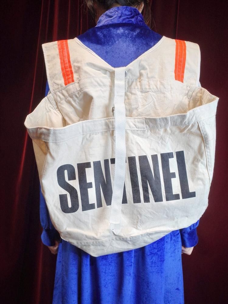 "SENTINEL" Canvas Pullover Worker Bag Vest