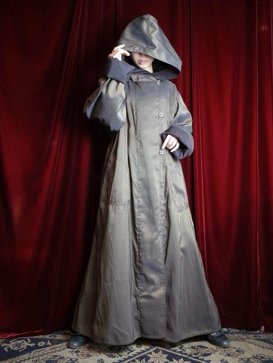 и  Hoodie Long Coat Reversible