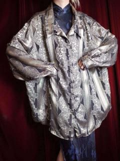 Arabesque Sheer Big Silhouette Shirt