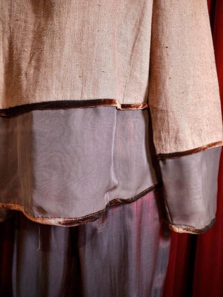 Brown Sheer Switch Jacket