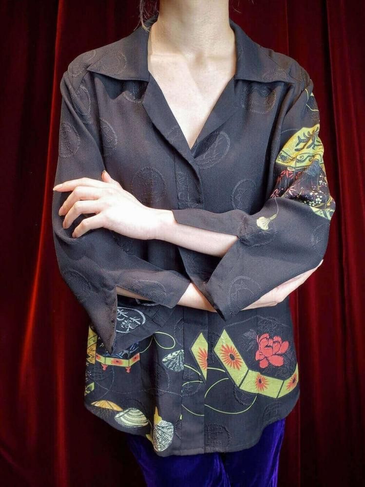  Oriental China Silk Shirt