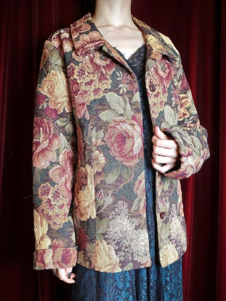 Floral Gobelin Jacket