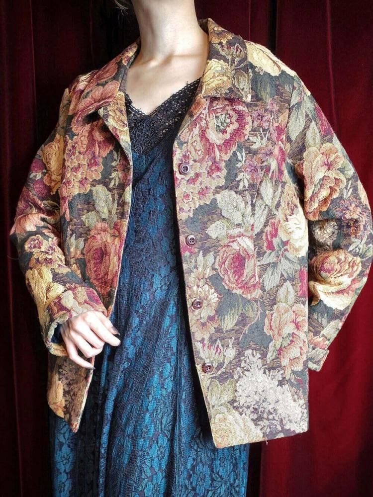 Floral Gobelin Jacket