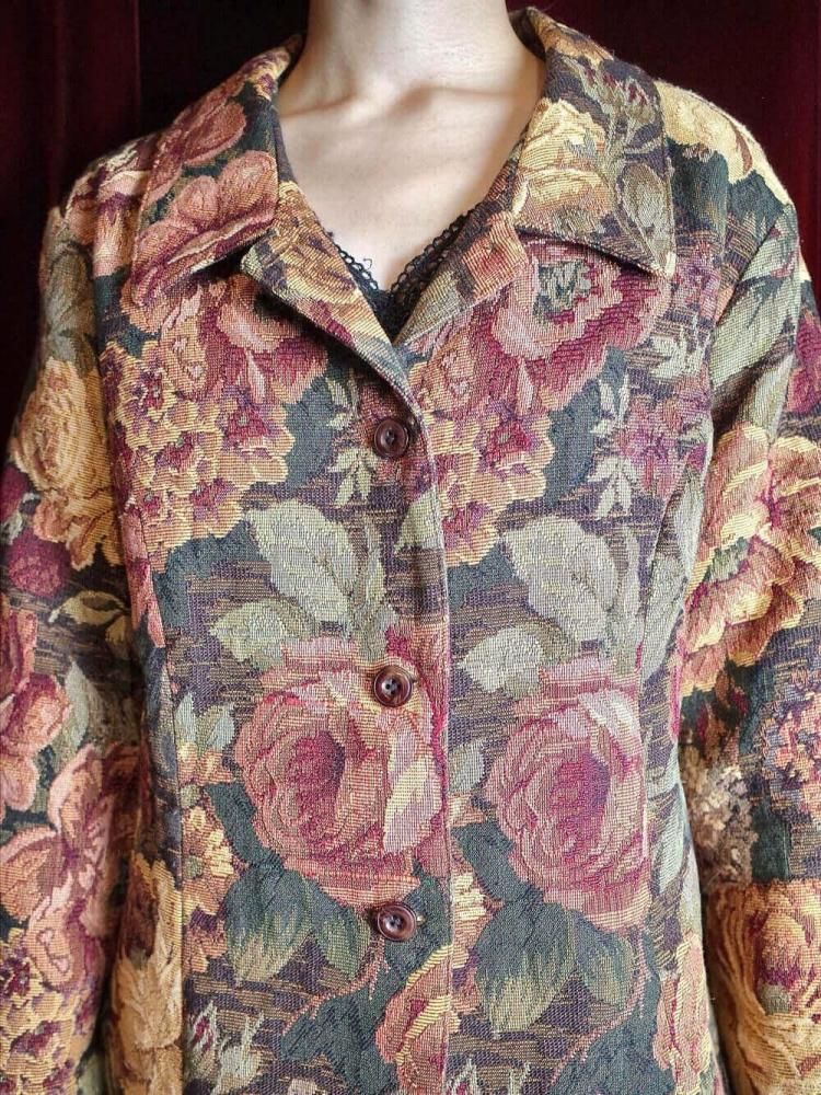 Floral Gobelin Jacket