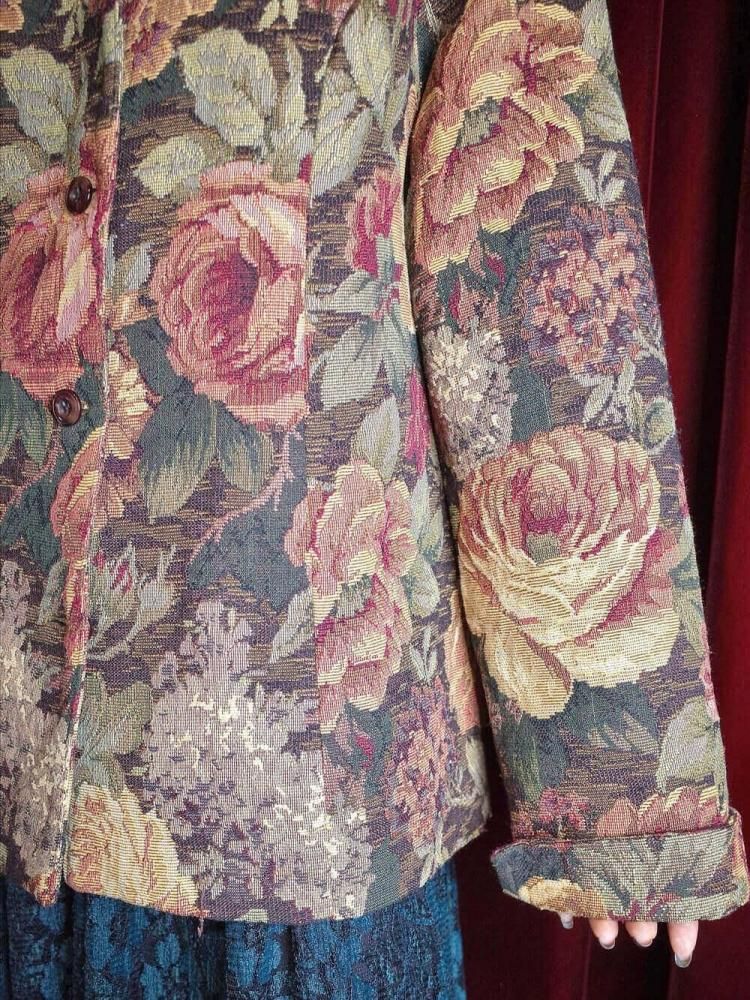 Floral Gobelin Jacket