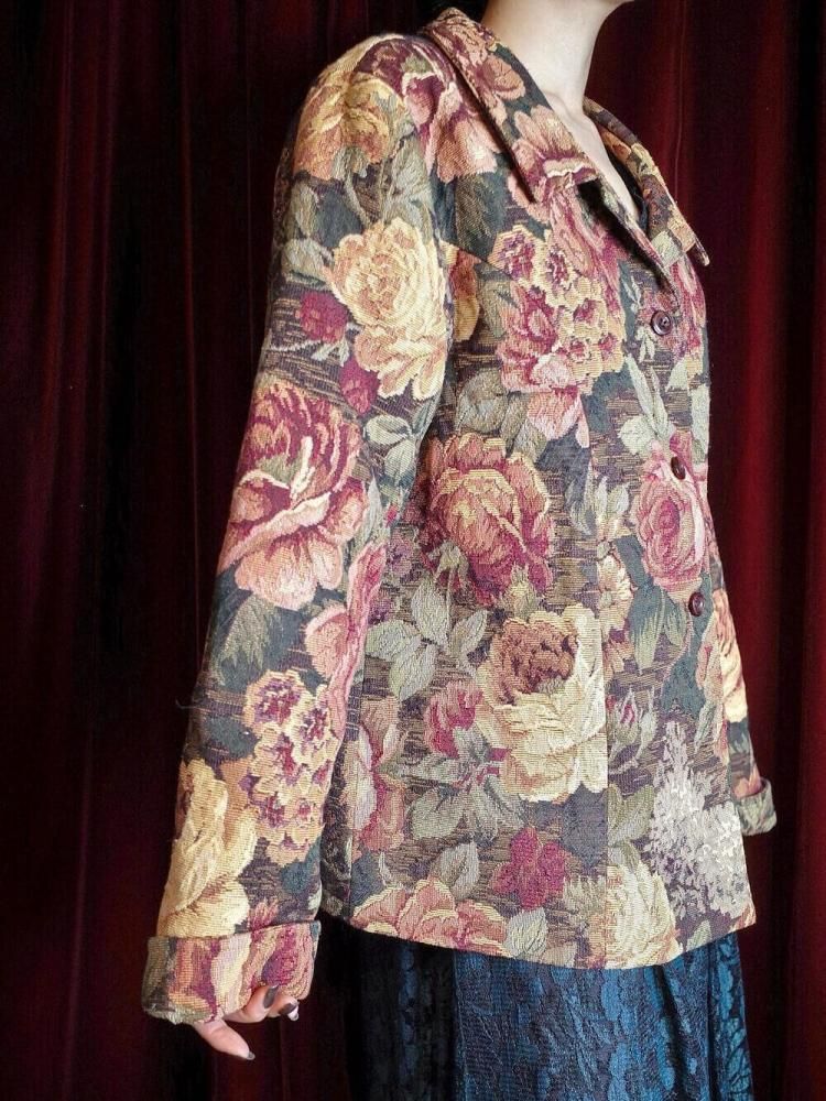 Floral Gobelin Jacket