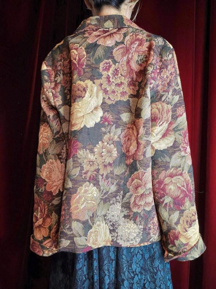 Floral Gobelin Jacket