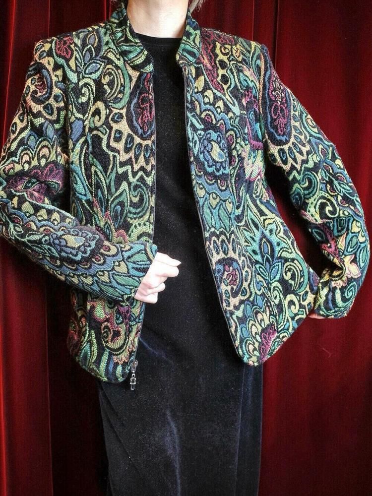 Aurora Paisley Gobelin Tapestry Jacket