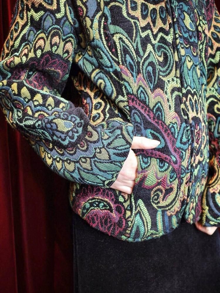 Aurora Paisley Gobelin Tapestry Jacket