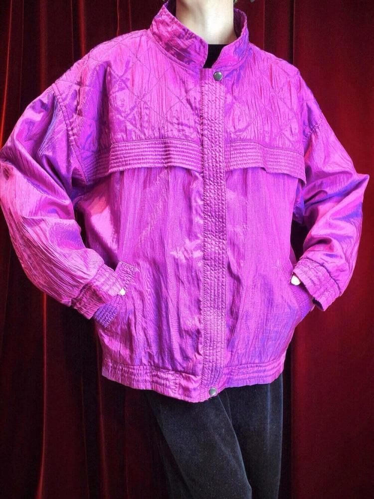 и Purple Quilting Blouson