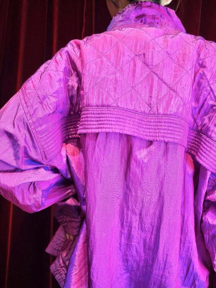 и Purple Quilting Blouson