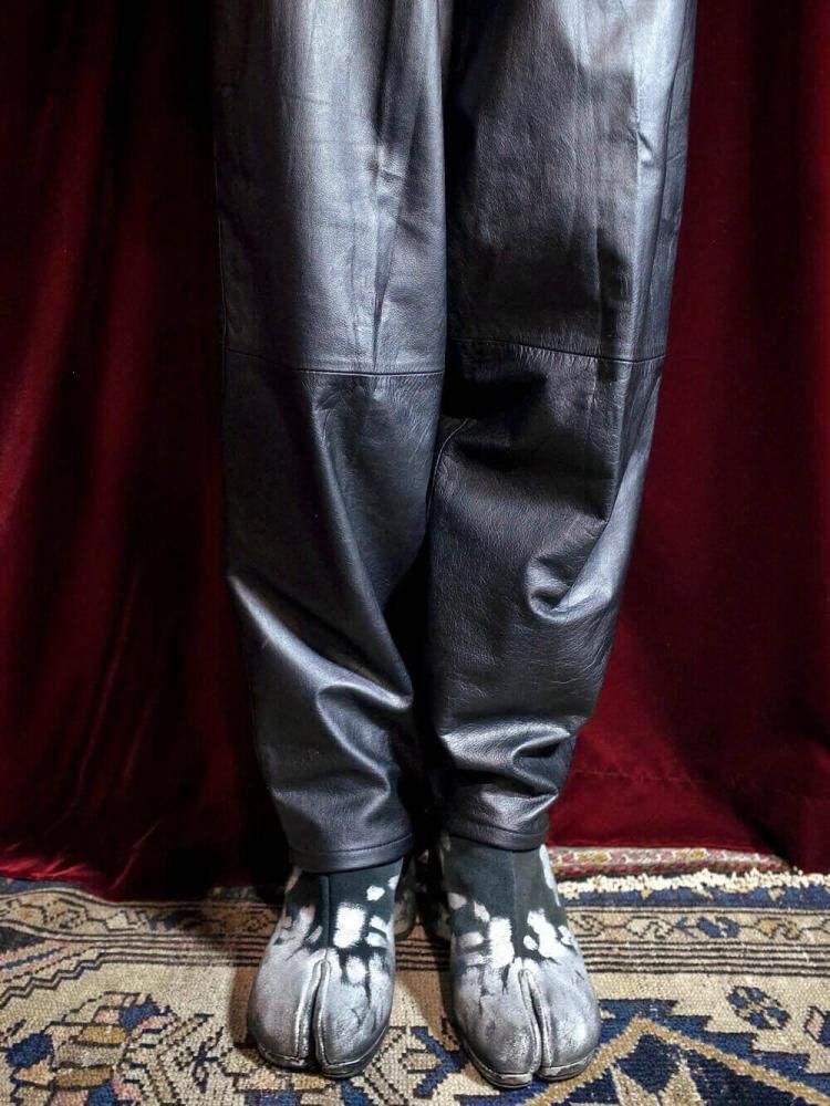 Black Leather Pants
