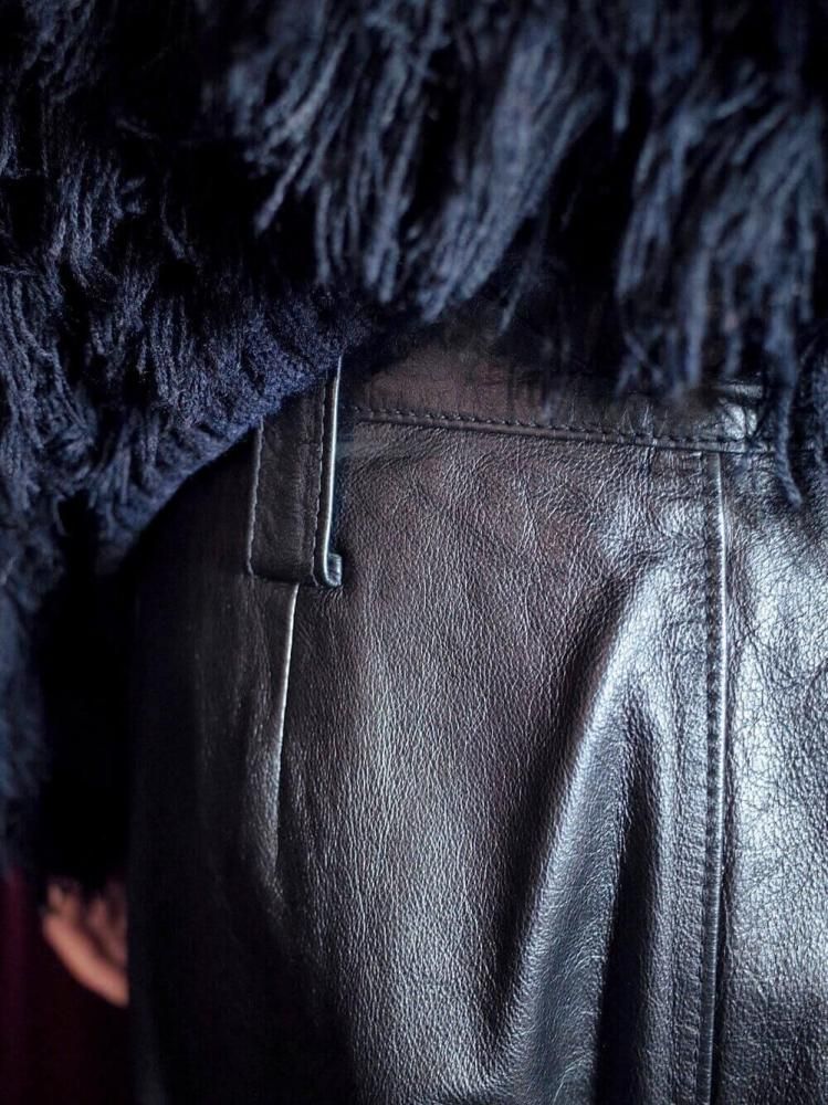 Black Leather Pants
