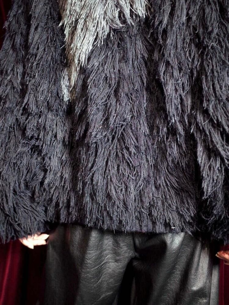 c.1980s Shaggy Chenille Blouson
