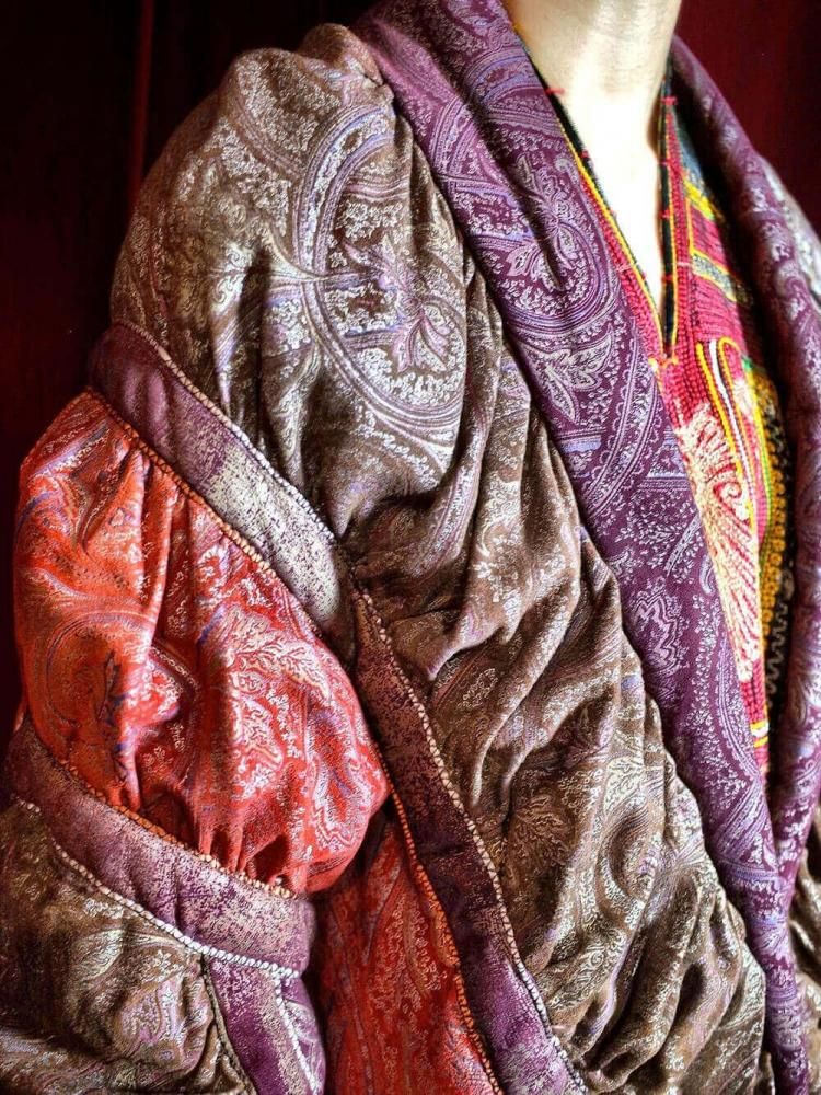 Archive "roberto cavalli / ٥ȥ" Made in ITALY All Paisley Leather Shirring Blouson