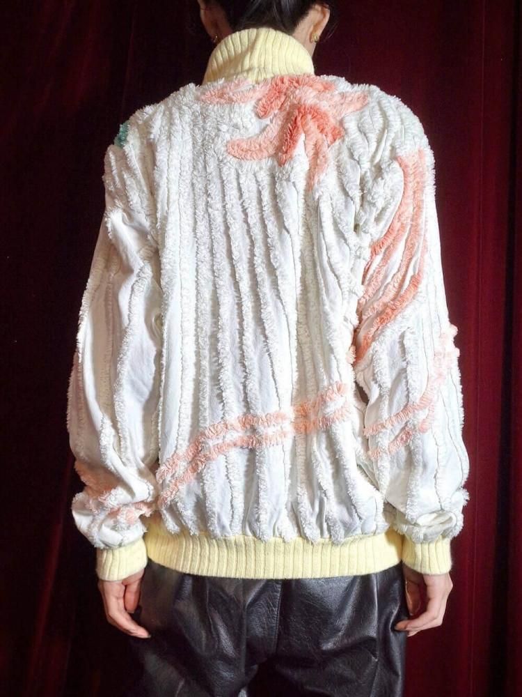 c.1970s Star & Ribbon Chenille Sweat
